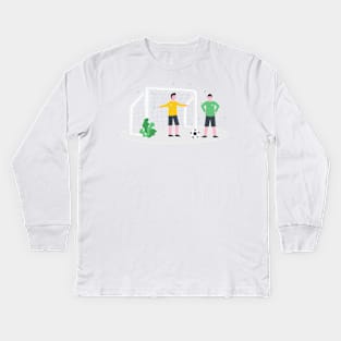 Sport Soccer Kids Long Sleeve T-Shirt